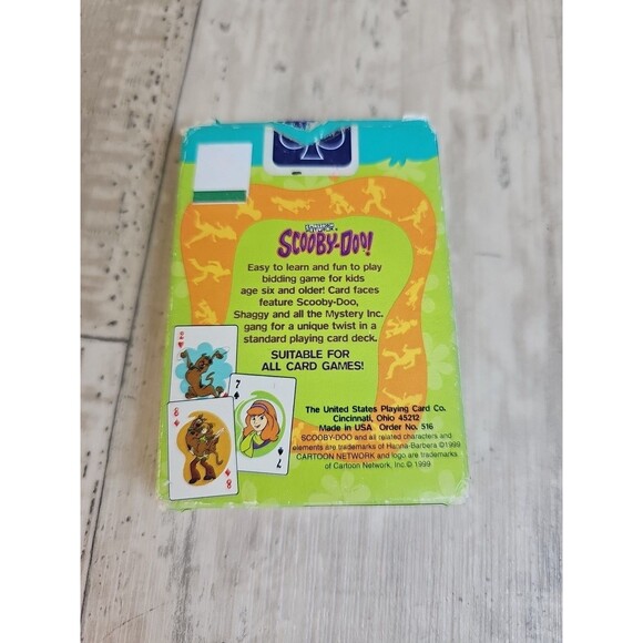 🃏 Vintage 1999 Scooby-Doo Playing Cards Complete Deck by Hanna-Barbera Cartoon - Picture 3 of 8